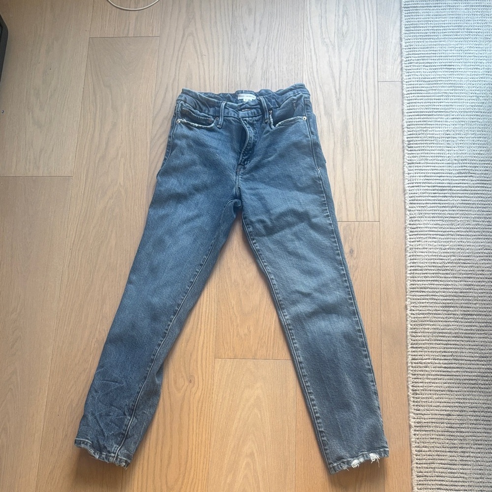 Good American Dark Blue Skinny Jeans